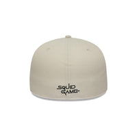 New Era X Netflix Squid Game Skipping Light Beige 59Fifty Cap