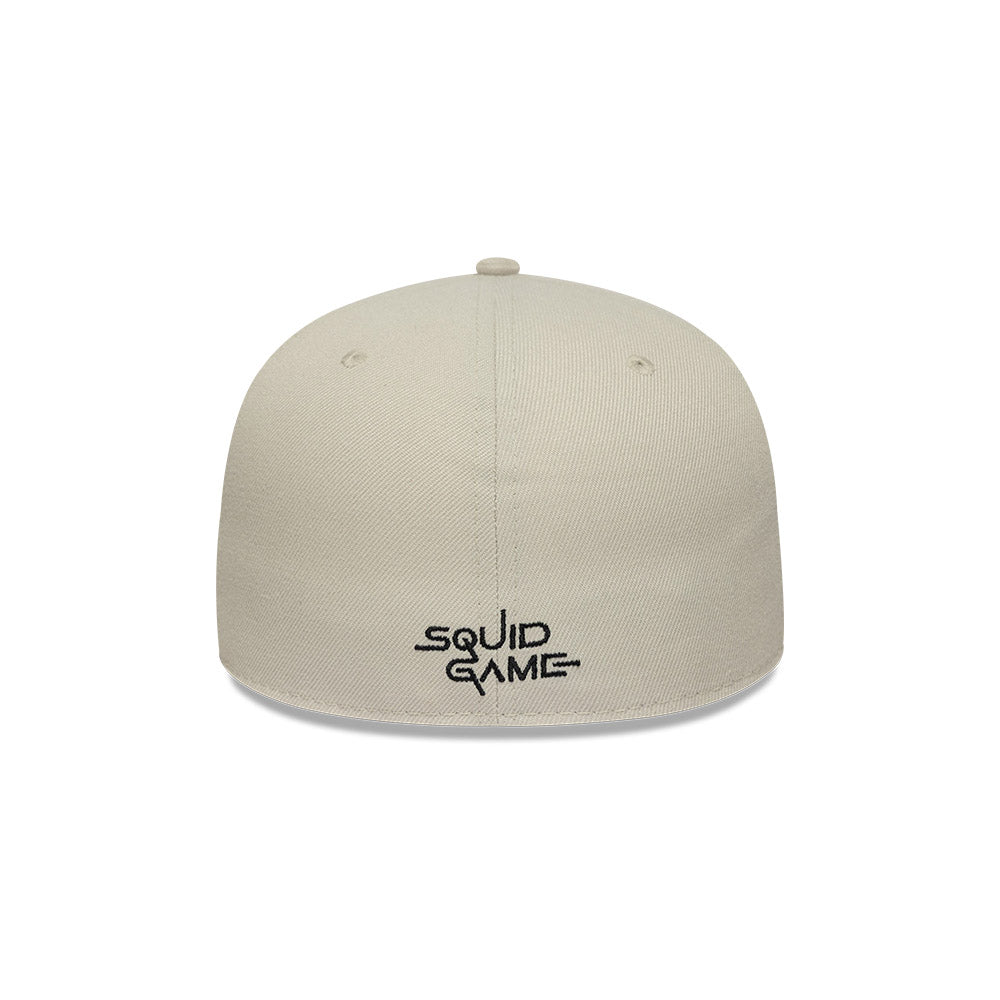 New Era X Netflix Squid Game Skipping Light Beige 59Fifty Cap