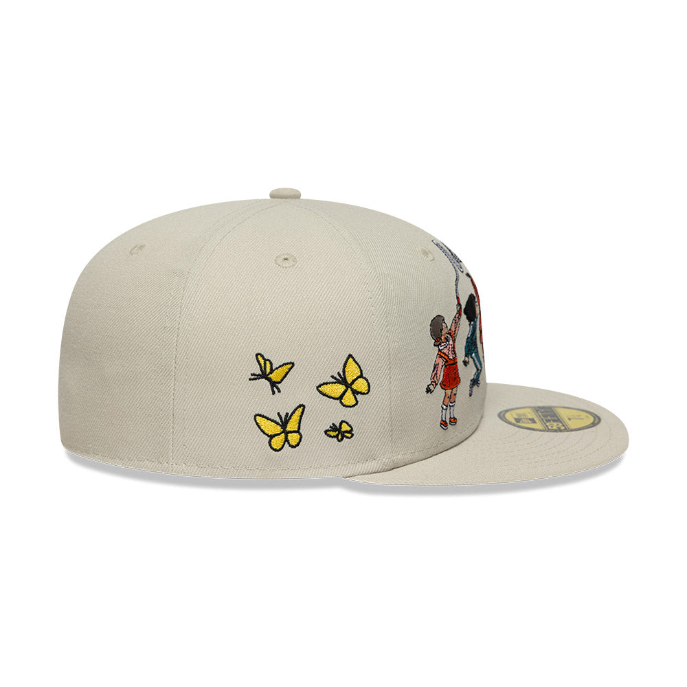 New Era X Netflix Squid Game Skipping Light Beige 59Fifty Cap