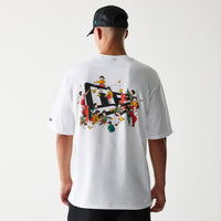 New Era X Netflix Squid Game Graphic White Oversized Short Sleeve T-Shirt