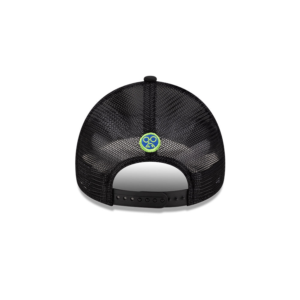 NEW ERA X NETFLIX SAKAMOTO DAYS 2-TONE BLACK VISOR WHITE 9FORTY AF TRUCKER CAP