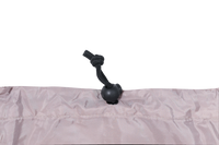 NEW ERA MOUNTAIN LOGO ASH BROWN DRAWSTRING SHOULDER BAG