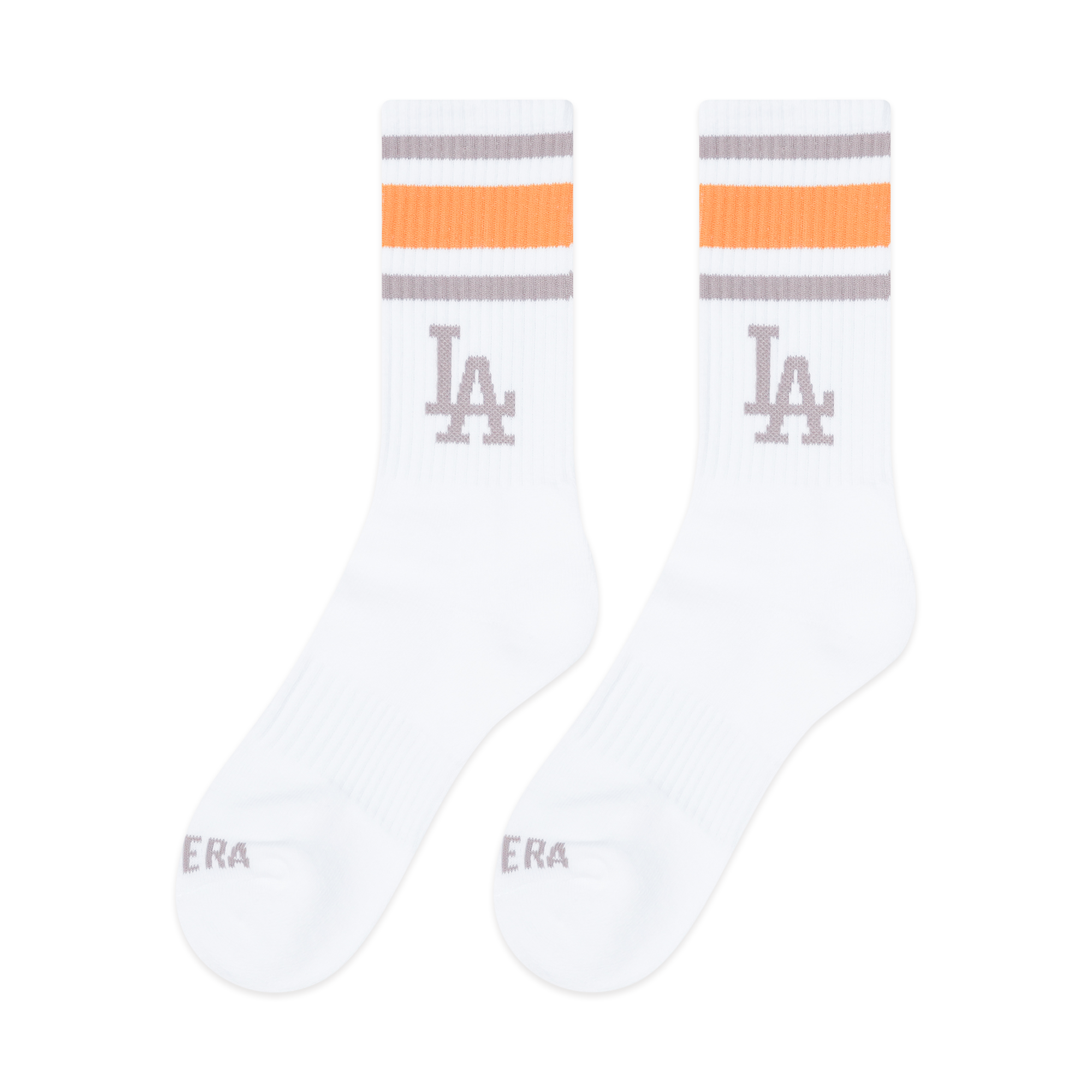 LOS ANGELES DODGERS SS24 WHITE SOCKS (2 PAIRS)