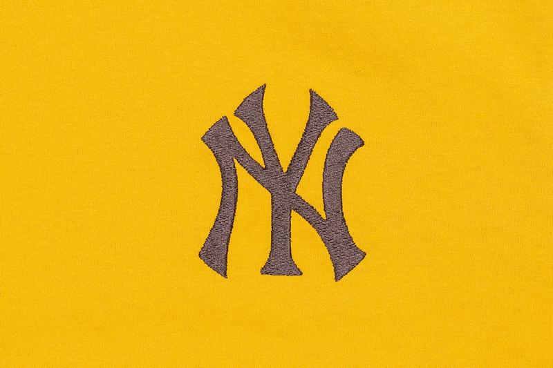 NEW YORK YANKEES COLOR ERA YELLOW MUSTARD SHORT SLEEVE T-SHIRT