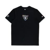 LAS VEGAS RAIDERS TINT BRUSH BLACK SHORT SLEEVE T-SHIRT