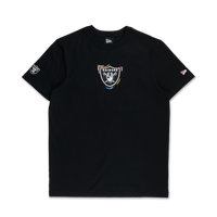 LAS VEGAS RAIDERS TINT BRUSH BLACK SHORT SLEEVE T-SHIRT