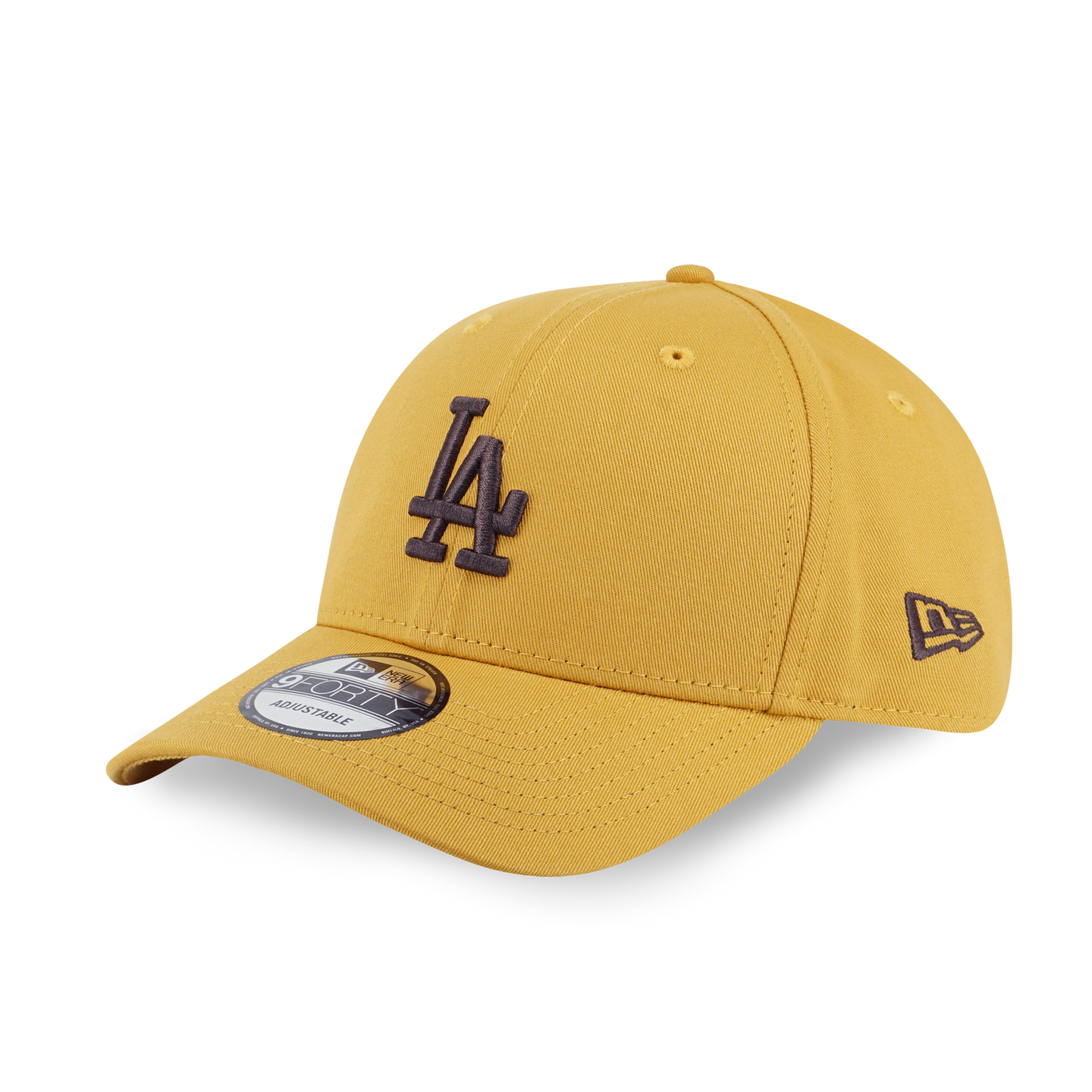 LOS ANGELES DODGERS COLOR ERA YELLOW MUSTARD 9FORTY CAP