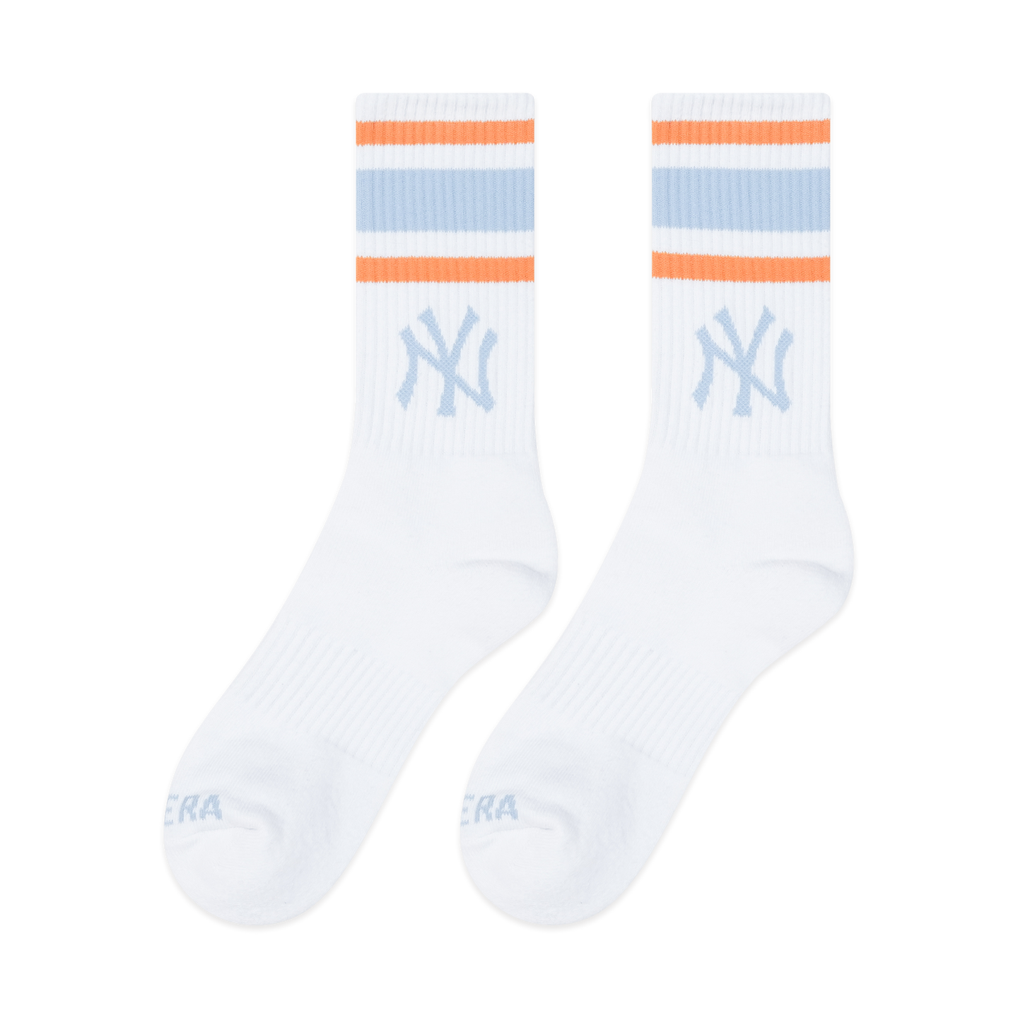 NEW YORK YANKEES SS24 WHITE SOCKS (2 PAIRS)