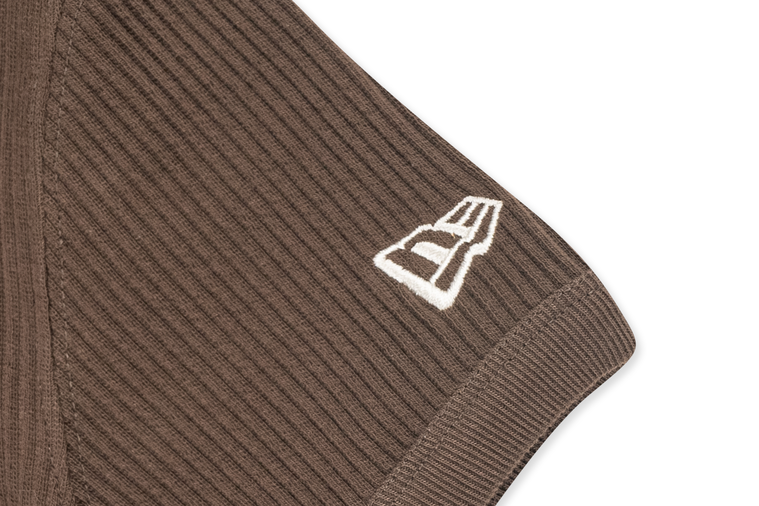 NEW YORK YANKEES COLOR ERA CHOCOLATE WOMEN CROP RIB TEE