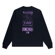 NEW ERA X ONE PIECE GEAR 5 KAIDO BLACK LONG SLEEVE T-SHIRT