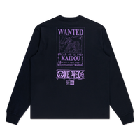NEW ERA X ONE PIECE GEAR 5 KAIDO BLACK LONG SLEEVE T-SHIRT