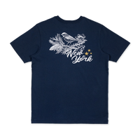 NEW ERA WINTER WHISPER OCEANSIDE BLUE SHORT SLEEVE T-SHIRT