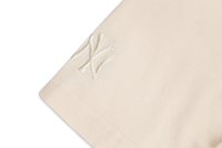 NEW YORK YANKEES TINT BRUSH LIGHT CREAM SHORT SLEEVE T-SHIRT