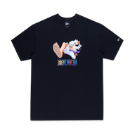 NEW ERA X ONE PIECE GEAR 5 LUFFY BLACK OVERSIZED SHORT SLEEVE T-SHIRT