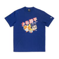 MLB LOS ANGELES DODGERS SHOHEI OHTANI DARK ROYAL SHORT SLEEVE T-SHIRT