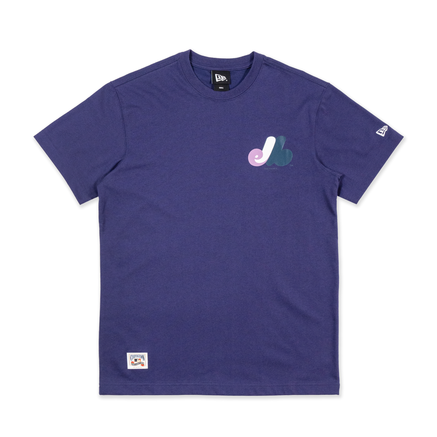 59FIFTY PACK - STELLAR SHADOWS MONTREAL EXPOS COOPERSTOWN PURPLE SHORT SLEEVE T-SHIRT