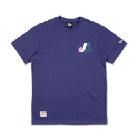 59FIFTY PACK - STELLAR SHADOWS MONTREAL EXPOS COOPERSTOWN PURPLE SHORT SLEEVE T-SHIRT