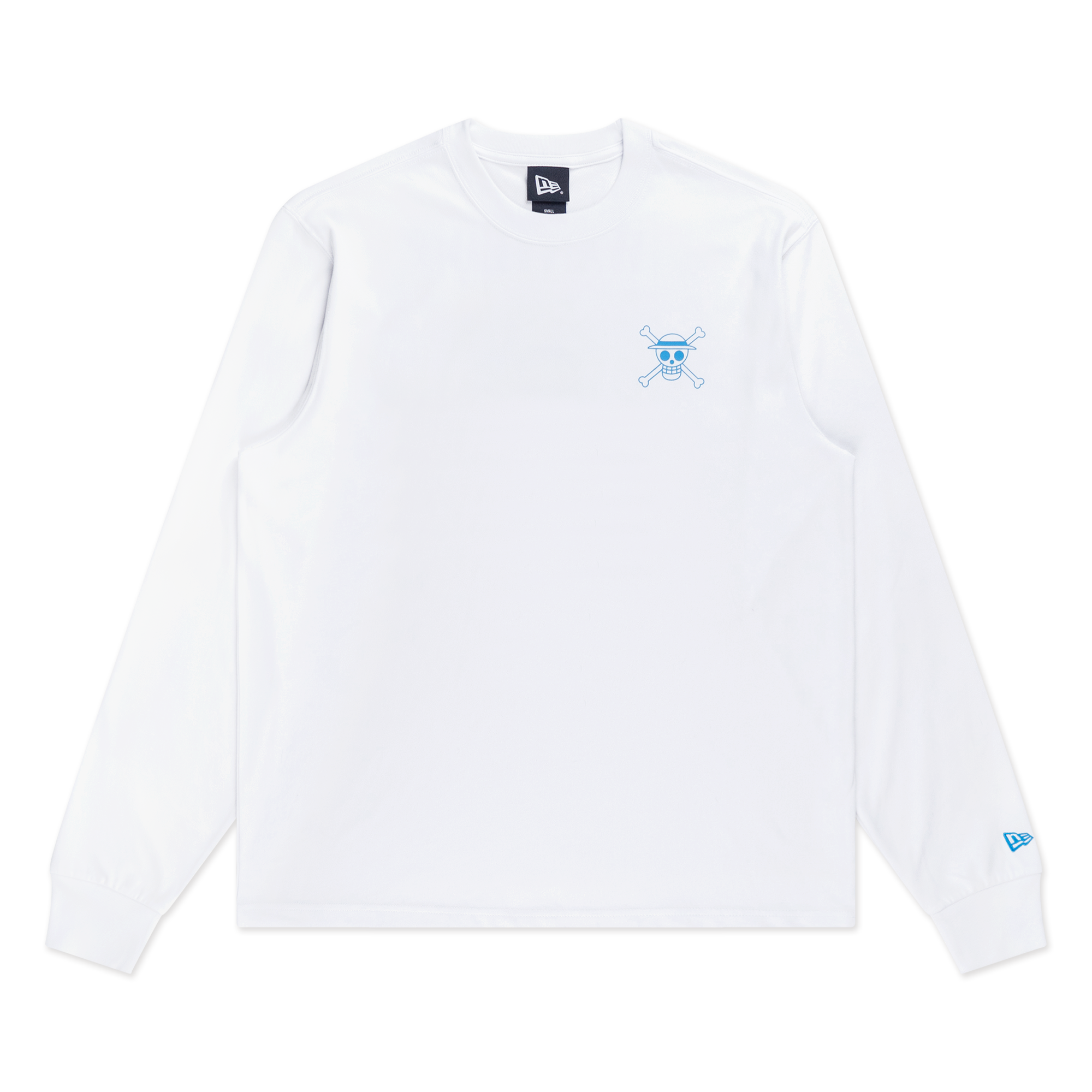 NEW ERA X ONE PIECE GEAR 5 LUFFY WHITE LONG SLEEVE T-SHIRT