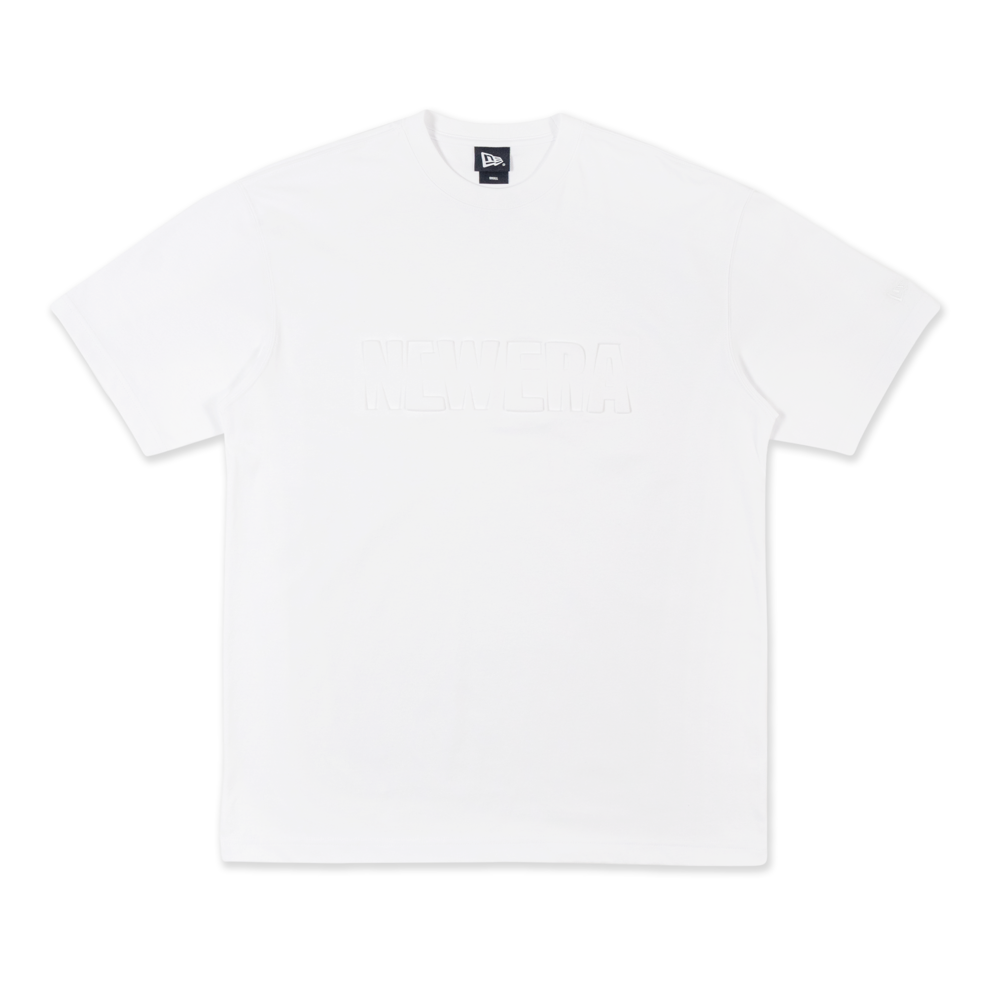 NEW ERA TONAL WHITE OVERSIZED SHORT SLEEVE T-SHIRT – New Era Singapore