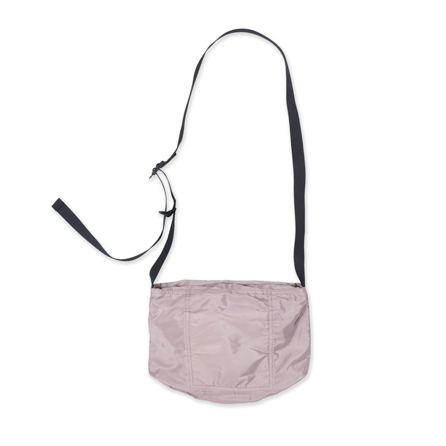 NEW ERA MOUNTAIN LOGO ASH BROWN DRAWSTRING SHOULDER BAG