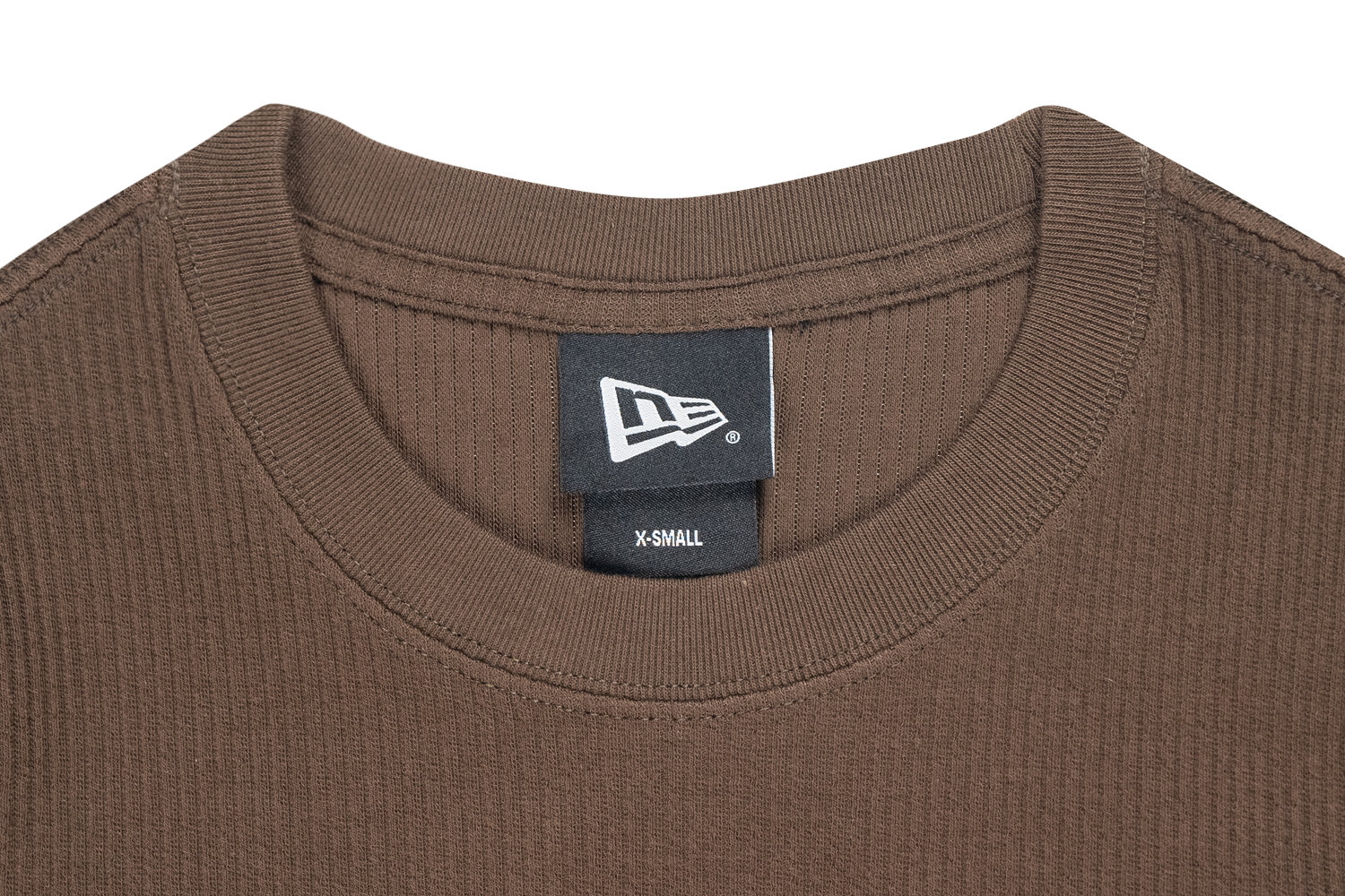 NEW YORK YANKEES COLOR ERA CHOCOLATE WOMEN CROP RIB TEE