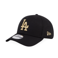 BASIC GOLD MLB LOS ANGELES DODGERS LOGO BLACK 9FORTY CAP