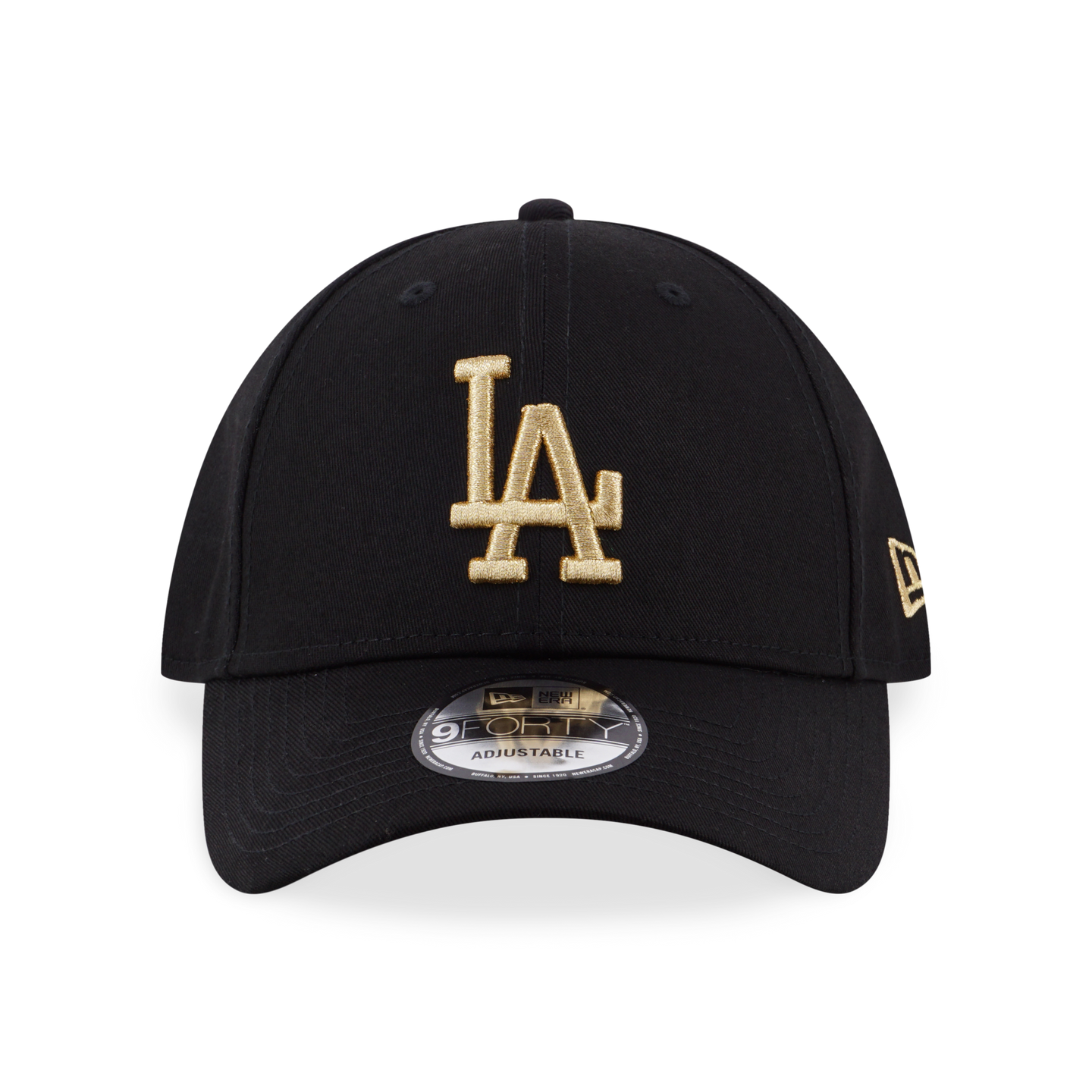 BASIC GOLD MLB LOS ANGELES DODGERS LOGO BLACK 9FORTY CAP