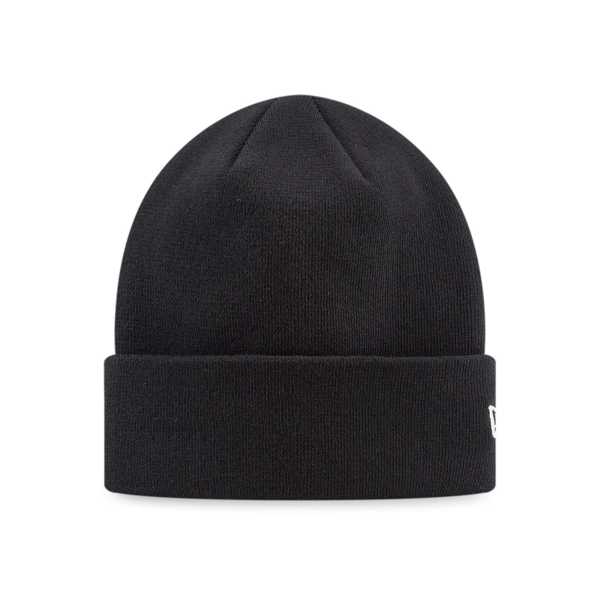 Basic Cuff Beanie Heart Black