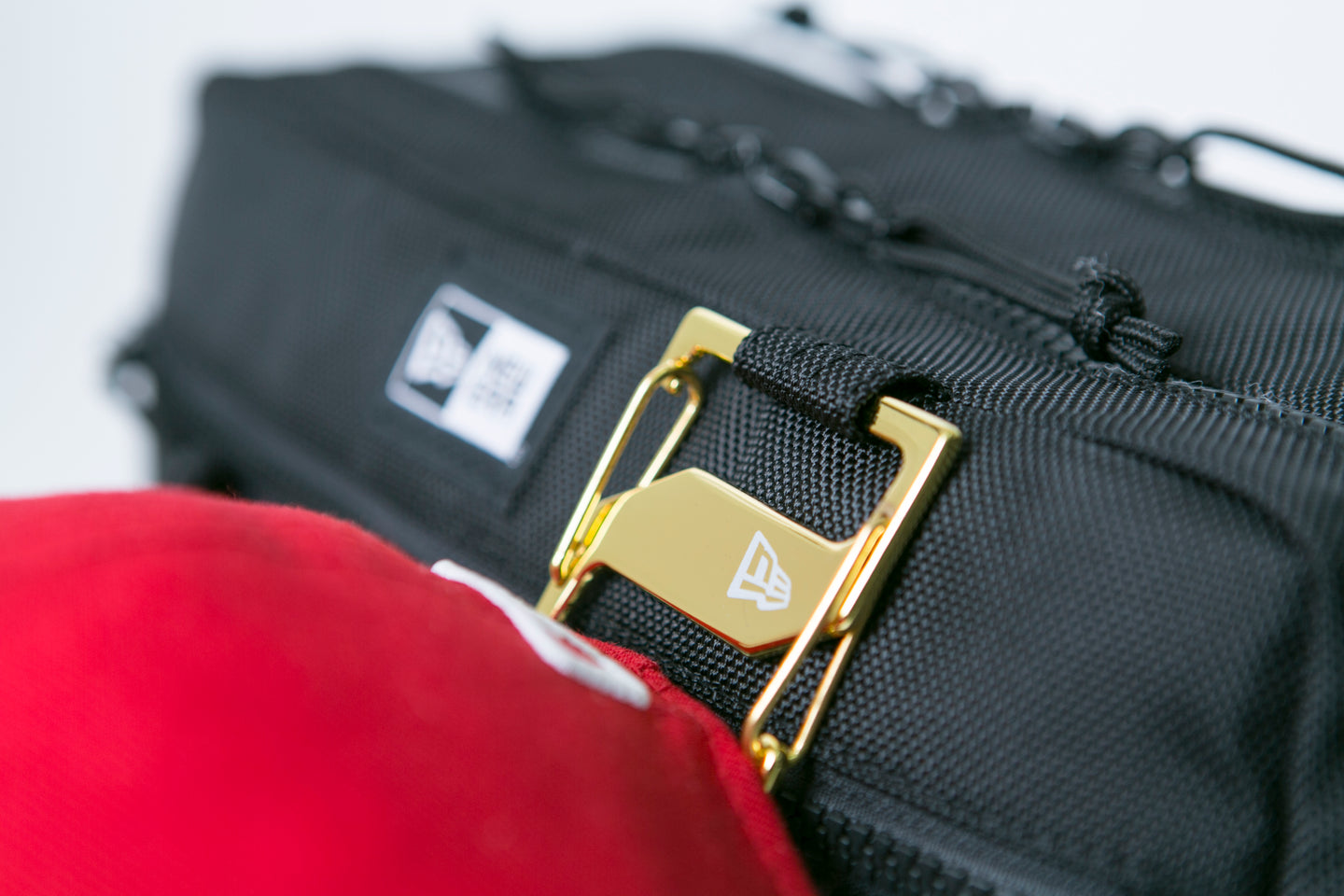 Square Waist Bag Black