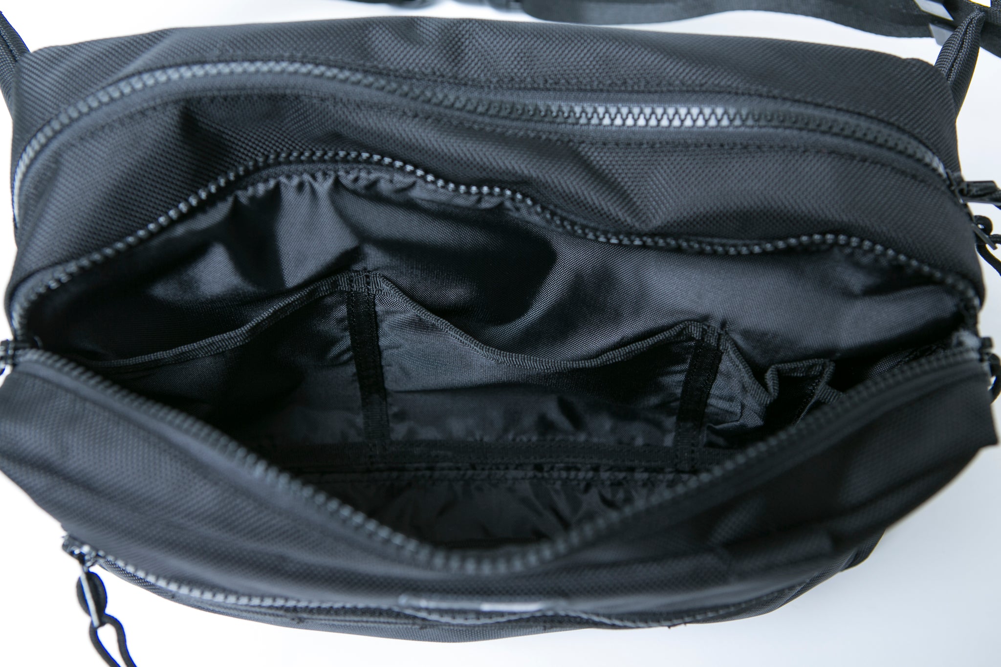 Square Waist Bag Black