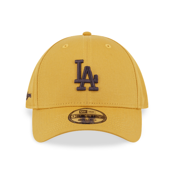 LOS ANGELES DODGERS COLOR ERA YELLOW MUSTARD 9FORTY CAP