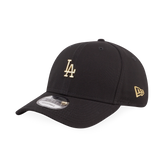 MLB Metal Badge Los Angeles Dodgers Gold 9Forty Black