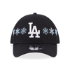 9Forty MLB Snowflakes Los Angeles Black