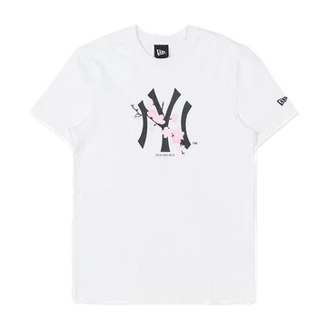 New Era x BTS x MLB Black Swan New York Yankees T-Shirt White