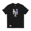 Short Sleeves Tee MLB Split Logo New York Mets