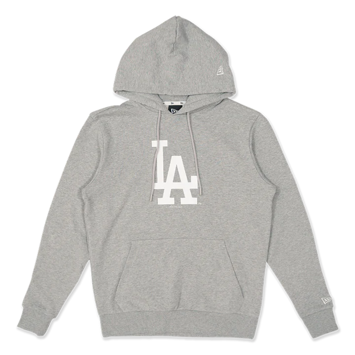 LOS ANGELES DODGERS ESSENTIAL HEATHER GRAY HOODIE