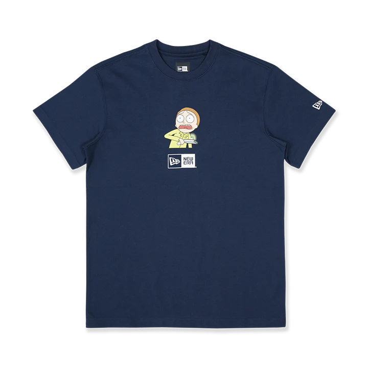 Short Sleeve Tee Rick & Morty - Morty Smith Scared