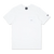 Short Sleeve Pocket Tee White Joyful Expression