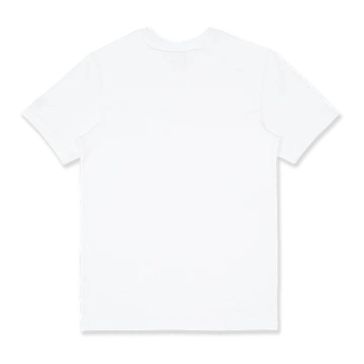 Short Sleeve Pocket Tee White Joyful Expression