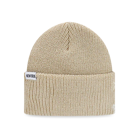 Cream Beige 4 Seam Cuff Knit