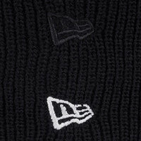 Black 4 Seam Cuff Knit