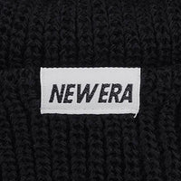 Black 4 Seam Cuff Knit
