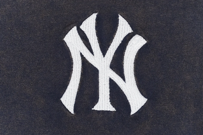 Short Sleeve Tee Broken World Acid-Wash New York Yankees