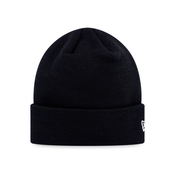 New era black store cuff beanie knit