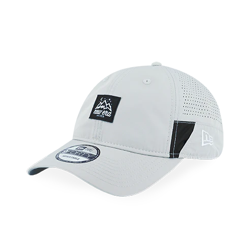 NEW ERA OUTDOOR MOUNTAIN LABEL SNOW GRAY 9FORTY UNST CAP