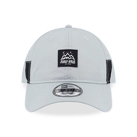 NEW ERA OUTDOOR MOUNTAIN LABEL SNOW GRAY 9FORTY UNST CAP