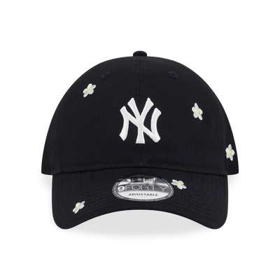 NEW YORK YANKEES MINI FLORAL BLACK 9FORTY CAP