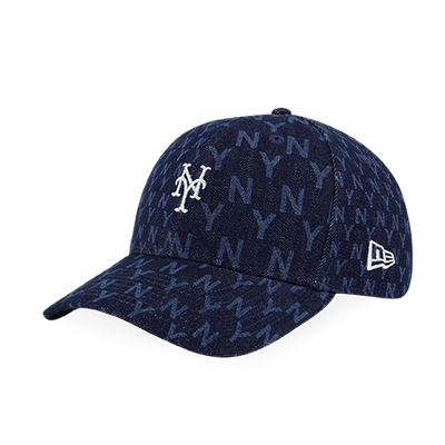 Denim monogram shop hat