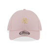 NEW YORK YANKEES COLOR STORY MINI MLB LOGO PINK ROUGE 9FORTY CAP