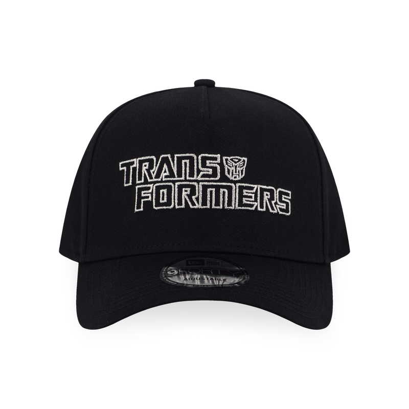 New Era x Transformers Optimus Prime and Bumblebee Black 9Forty AF Cap
